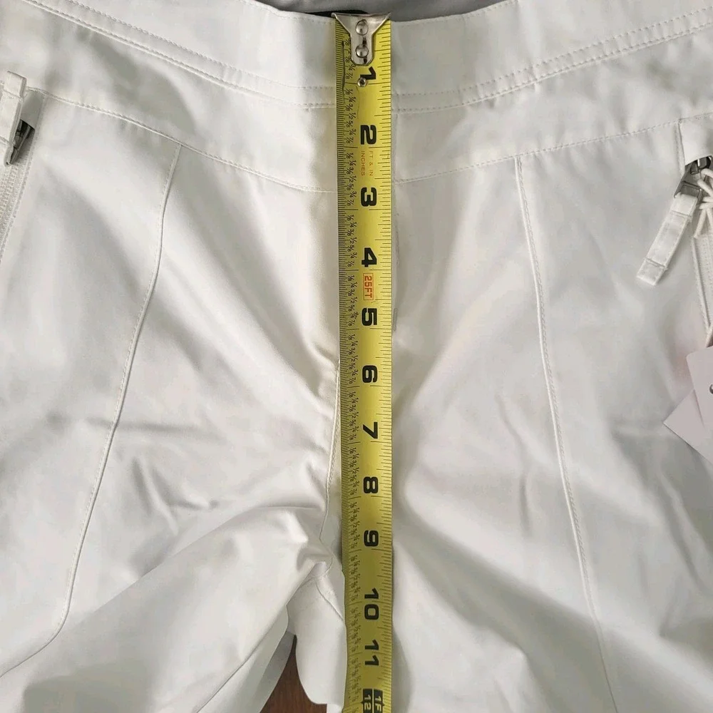 Obeymeyer‎ Girl Teen White Brooke Ski Snow Pants Large 14/16 Style 35030...